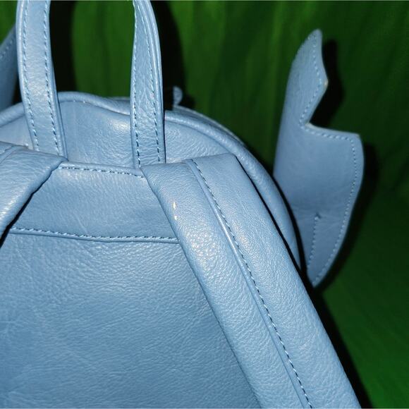 BLACK FRIDAY SALE Disney Parks Loungefly Stitch Backpack w/RARE LF Keyring EUC - Picture 7 of 15